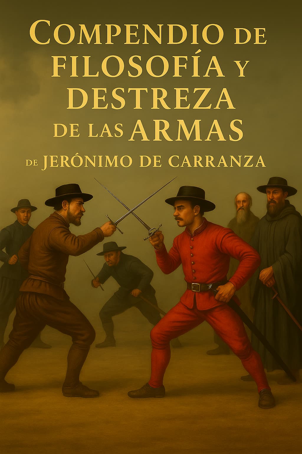 Portada de Compendio de la Filosofia y destreza de las armas de Jerónimo de Carranza: De la Filosofía y destreza de las armas de Jerónimo de Carranza